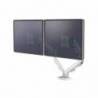 BRAZO PARA MONITOR FELLOWES SERIE EPPA AJUSTABLE ALTURA 2 PANTALLAS NORMATIVA VESA HASTA 10 KG COLOR BLANCO