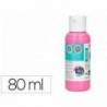PINTURA ACRILICA LIDERPAPEL BOTE DE 80 ML COLOR ROSA