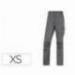 PANTALON DE TRABAJO DELTAPLUS CINTURA ELASTICA 5 BOLSILLOS GRIS / NEGRO TALLA XS
