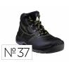 BOTAS DELTAPLUS DE SEGURIDAD PIEL CRUPON PIGMENTADA SUELA PU BI-DENSIDAD NEGRO TALLA 37