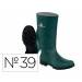 BOTAS DELTAPLUS DE SEGURIDAD STONE PVC COLOR VERDE SUELA DE TACOS TALLA 39