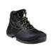 BOTAS DELTAPLUS DE SEGURIDAD PIEL CRUPON PIGMENTADA SUELA PU BI-DENSIDAD NEGRO TALLA 36