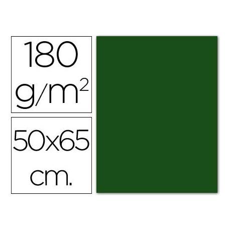 Cartulina Guarro verde abeto 500 x 650 mm 185 g/m2