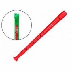 Flauta Hohner 9508 Plástico Rojo