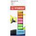 ROTULADOR STABILO BOSS MINI ESTUCHE DE 5 UNIDADES COLORES AMARILLO/AZUL/NARANJA/ROSA/ VERDE