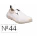 ZAPATOS DE SEGURIDAD DELTAPLUS MICROFIBRA PU SUELA PU MONO-DENSIDAD BLANCO TALLA 44