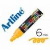 Rotulador Artline Poster Marker EPP-6 Punta Redonda Trazo 6mm Naranja Flúor