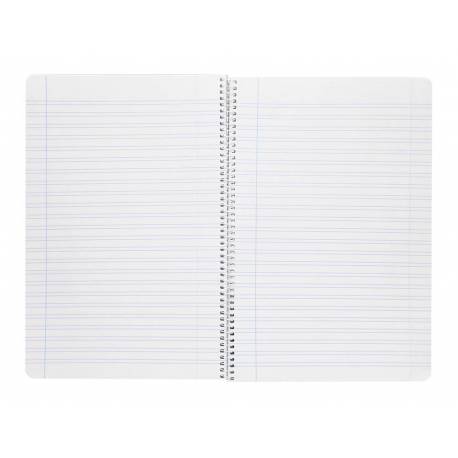 Cuaderno espiral Liderpapel 80 hojas DIN A4 Tapa blanda (08189)