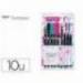SET LETTERING MARCA TOMBOW ADVANCED 10 PIEZAS