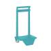 CARRO ESCOLAR SAFTA PORTAMOCHILA GUARDERIA TURQUESA PVC