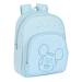 MOCHILA GUARDERIA SAFTA MICKEY MOUSE BABY ADAPTABLE A CARRO 280X100X340 MM POLIESTER