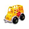 JUEGO MARCA ANDREU TOYS ECOLINE MIDI BUS ESCOLAR + 1 CONDUCTOR + 2 FIGURAS
