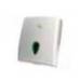 DISPENSADOR TOALLAS SECAMANOS MARCA BUNZL GREENSOURCE PLEGADAS EN C/V/W/Z FABRICADO EN ABS COLOR BLANCO