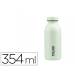 BOTELLA PORTALIQUIDOS MILAN ACERO INOXIDABLE TERMO VERDE 354 ML