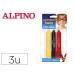 BARRA DE MAQUILLAJE MARCA ALPINO FIESTA FACE STICK SUPER HEROES BLISTER DE 3 UNIDADES COLORES SURTIDOS
