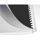Canutillo q-connect redondo 18 mm plastico blanco capacidad 160 hojas caja de 50 unidades
