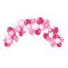 GLOBO 100% LATEX BIODEGRADABLE VIVALLOONS GUINARLDA ARCO BABY PINK 55 UNIDADES COLORES PASTEL