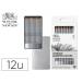 LAPICES DE GRAFITO MARCA WINSOR&NEWTON STUDIO COLECCION CAJA METALICA CON 12 UNIDADES GRADUACIONES
