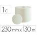 PAPEL SECAMANOS MARCA BUNZL GREENSOURCE AIR LAID 1 CAPA CELULOSA BLANCA 230 MM X 130 MT PAQUETE DE 2 ROLLOS