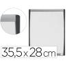 PIZARRA BLANCA MARCA NOBO MAGNETICA MARCO ARQUEADO 355X280 MM