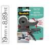 PORTARROLLO MARCA SCOTCH CLIP & TWIST INCLUYE 1 CINTA SCOTCH MAGIC 8,89 MT X 19 MM