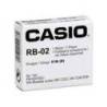 CINTA MAQUINA MARCA CASIO RB-02 GRUPO 51 NYLON COLOR NEGRO/ROJO PARA CALCULADORAS FR-620TEC / FR-620RE / DR-420TEC /