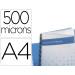 TAPA DE ENCUADERNACION MARCA GBG POLIPROPILENO POLYCOVER OPACA 500 MC DIN A4 TRANSLUCIDA PACK DE 100 UNIDADES