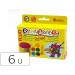 TEMPERA LIQUIDA MARCA PLAYCOLOR LIQUID FLUO 40 ML CAJA 6 UNIDADES COLORES SURTIDOS