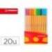 Rotuladores Stabilo point 88 Color Parade Estuche 20 unidades