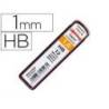 MINAS MARCA ROTRING GRAFITO 1 MM HB ESTUCHE DE 12 MINAS