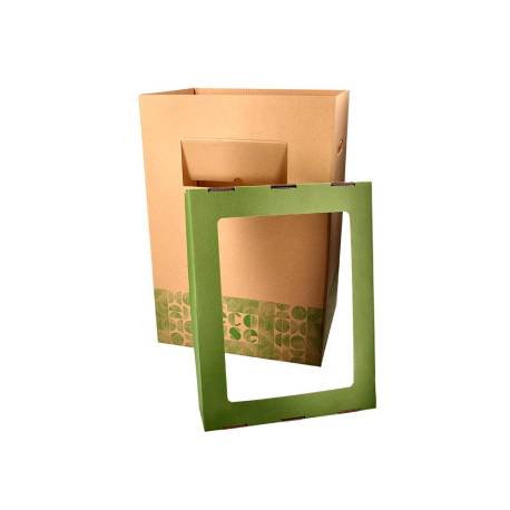 Contenedor para reciclaje en cartón reciclado – 60 litros – Pack