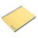 Cuaderno espiral Liderpapel Wonder Tamaño DIN A4 Tapa plastico Cuadricula 5 mm 90 g/m2 con 5 bandas 4 taladros color Amarillo