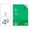 Recambio Liderpapel Cuarto 6 taladros 60 gr liso