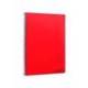 Cuaderno espiral marca Liderpapel folio smart Tapa blanda 80h 60gr cuadro 4mm con margen Color rojo