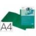 Carpeta dossier con doble bolsa Liderpapel Din A4 verde