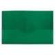 Carpeta dossier con doble bolsa Liderpapel Din A4 verde