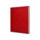 Carpeta 4 anillas carton forrado Liderpapel Paper Coat lomo 40 mm rojo