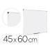 PIZARRA BLANCA MARCA BI-OFFICE EARTH LACADA MAGNETICA MARCO DE ALUMINIO 450X600 MM