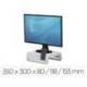 SOPORTE MARCA FELLOWES PARA MONITOR BREYTA 3 AJUSTES DE ALTURA HASTA 30 KG 100% RECICLABLE 350X300X80/118/155 MM BLANCO