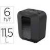 DESTRUCTORA DE DOCUMENTOS MARCA FELLOWES LX25 CAPACIDAD 6H SEGURIDAD P4 GRAPAS CLIPS Y TARJETAS PAPELERA 11,5 L
