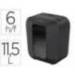 DESTRUCTORA DE DOCUMENTOS MARCA FELLOWES LX25 CAPACIDAD 6H SEGURIDAD P4 GRAPAS CLIPS Y TARJETAS PAPELERA 11,5 L