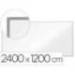 PIZARRA BLANCA MARCA NOBO ESSENCE ACERO VITRIFICADO MAGNETICA 2400X1200 MM