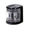 SACAPUNTAS MARCA Q-CONNECT KF14568 ELECTRICO DE SOBREMESA CABLE USB/4 PILAS AA AFILA CUCHILLA DIAMETROS DE 6 A 12MM DOS USOS