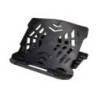 SOPORTE Q-CONNECT PARA PORTATIL HASTA 17" AJUSTABLE 7 ANGULOS DIFERENTES NEGRO 260X280X60 MM