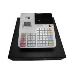 REGISTRADORA ECR SAMPOS ER-60 COLOR BLANCA 28 DEPARTAMENTOS DISPLAY VFD ANTIREFLEJOS CONFORME NORMATIVA FACTURA