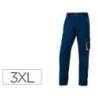 Pantalón trabajo DeltaPlus azul talla 3XL