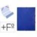 Carpeta clasificadora Paper Coat Liderpapel azul