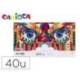 LAPICES DE COLORES MARCA CARIOCA PLUS 4.0 CAJA PREMIUM DE 40 UNIDADES COLORES SURTIDOS