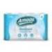 PAPEL DE COCINA MARCA AMOOS 2 CAPAS 100 MM DIAMETRO X 224 MM ALTO 42G/M2 36 SERVICIOS PAQUETE DE 4 ROLLOS