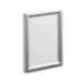 EXPOSITOR MURAL MARCA DURABLE DIN A4 MARCO ALUMINIO 335X250X24 MM